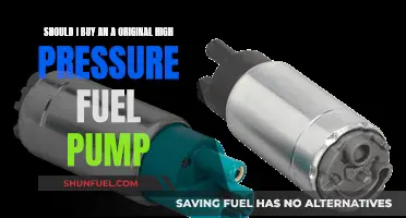 High-Pressure Fuel Pump: Is Buying an Original Worthwhile?