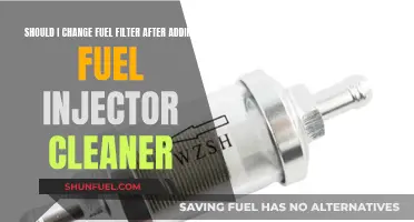 Fuel Filter Change: Necessary After Adding Injector Cleaner?