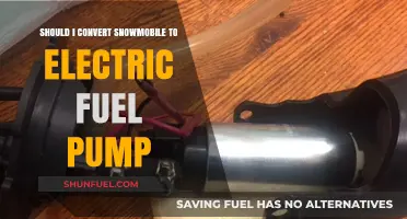 Electric Fuel Pump Conversion for Snowmobiles: Pros, Cons, and How-To
