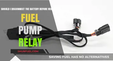Should You Disconnect the Battery Before Removing the Fuel Pump Relay?