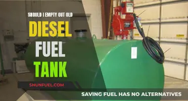Old Diesel Fuel Tanks: Empty or Keep?