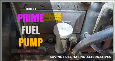 Should You Prime Your Fuel Pump? Pros, Cons, and Best Practices