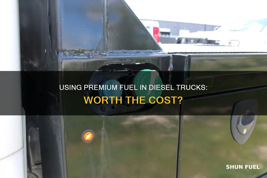 should i put number one fuel in my diesel truck