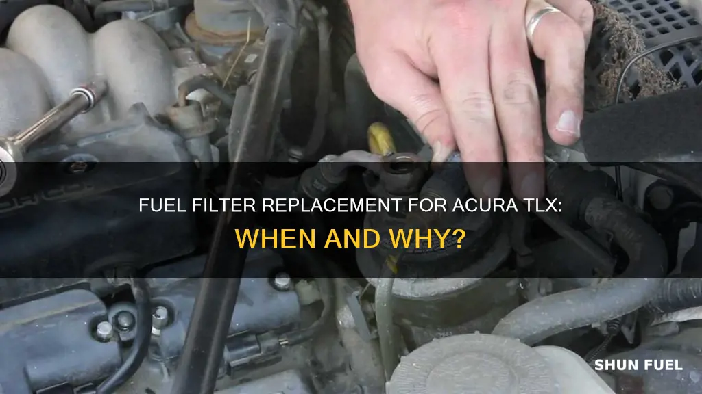 should i replace my fuel filter acura tlx