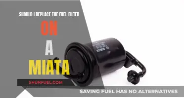 Miata Maintenance: Fuel Filter Replacement Considerations