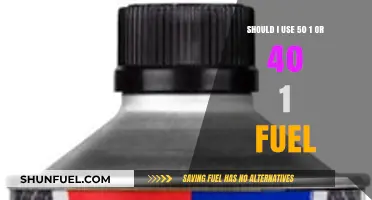 50:1 vs 40:1 Fuel Mix: Which is Right for Your Engine?