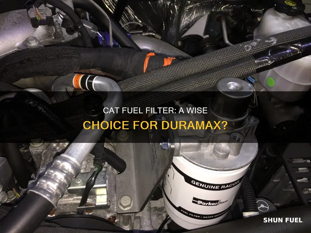 should i use a cat fuel filter on duramax