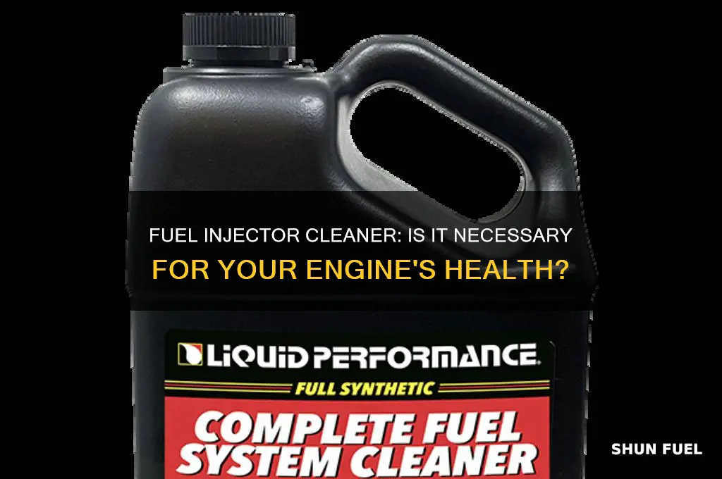 should i use a fuel injector cleaner