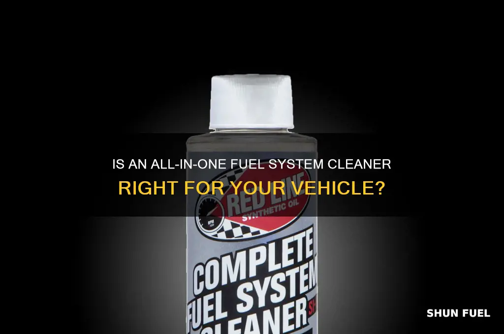 should i use an all in one fuel system cleaner