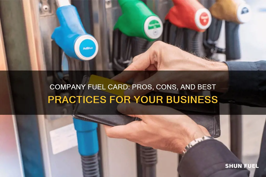 should i use company fuel card