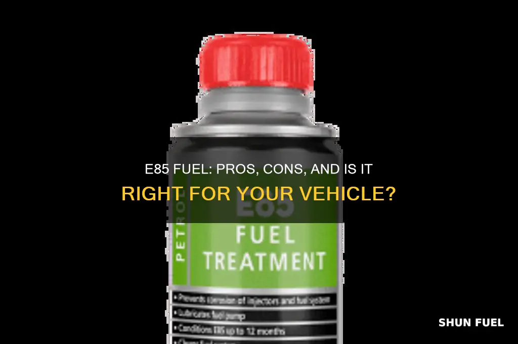should i use e85 fuel