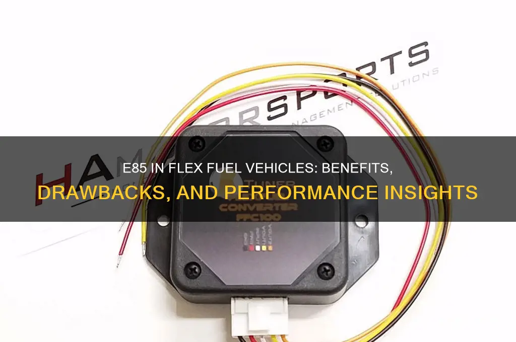 should i use e85 in my flex fuel