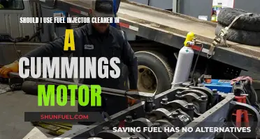 Fuel Injector Cleaner: Friend or Foe to Cummings Motor?
