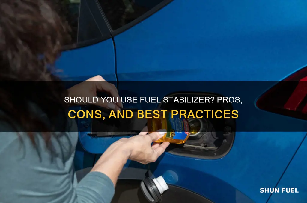 should i use fuel stabillizer