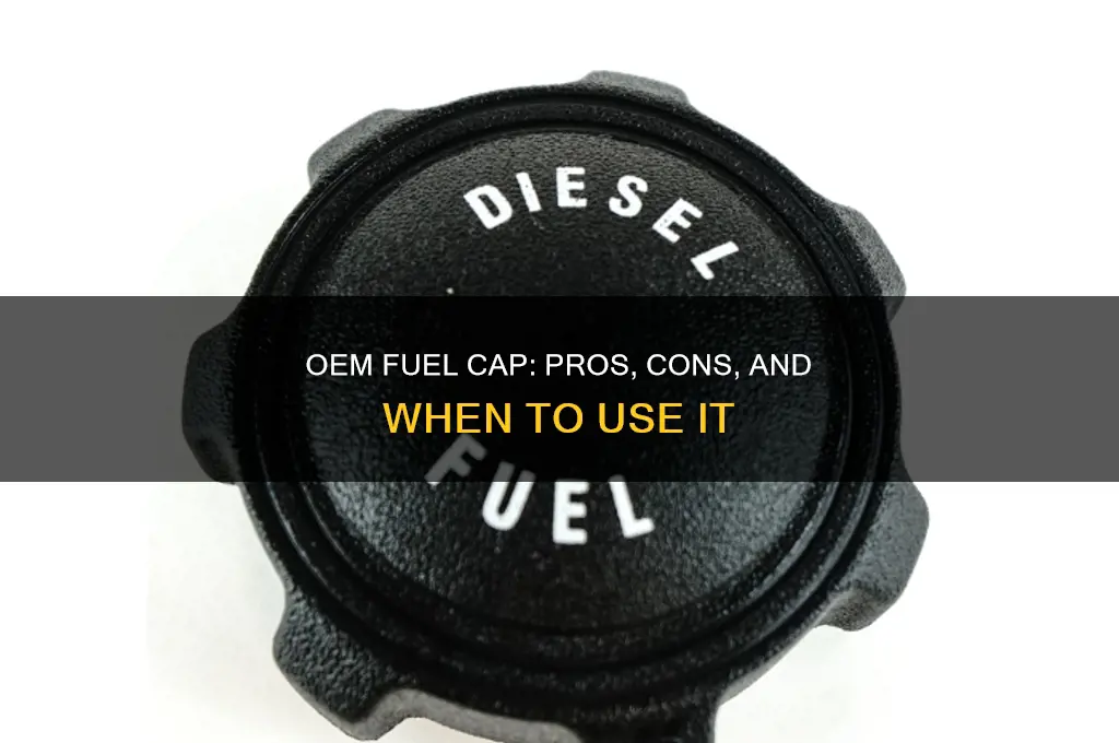 should i use oem fuel cap
