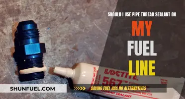 Using Pipe Thread Sealant on Fuel Lines: Safe or Not?