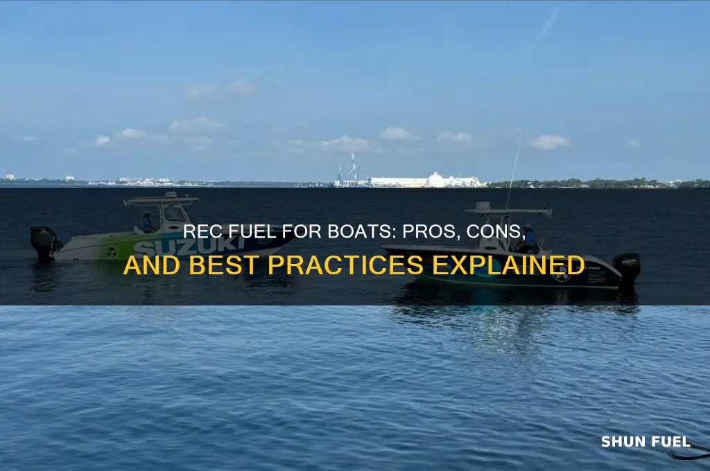 should i use rec fuel in my boat