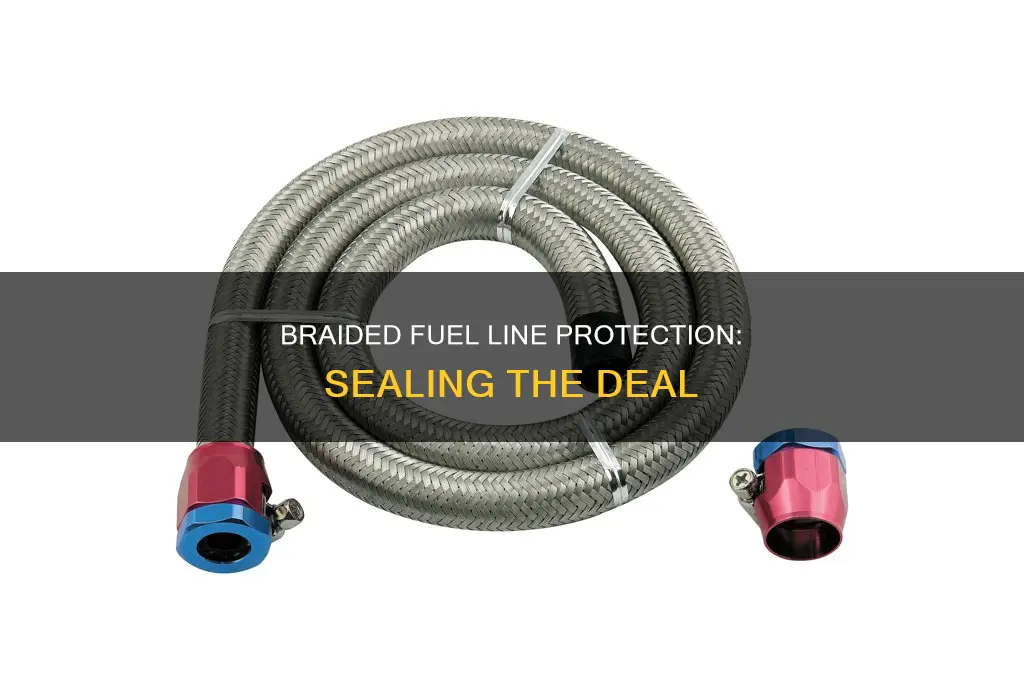 should i use sealant on my steel braided fuel line