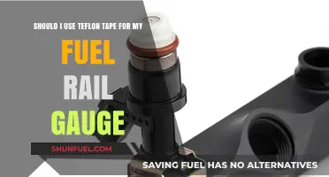 Teflon Tape for Fuel Rail Gauge: Safe or Risky Choice?