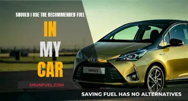 Fuel Recommendations: Are They Necessary for My Car?