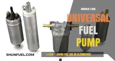 Universal Fuel Pump Pros and Cons: Is It Right for Your Vehicle?
