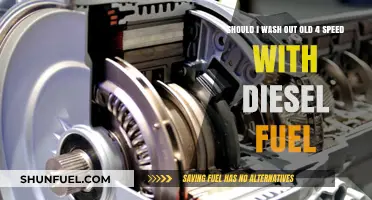 Washing Old 4-Speed: Diesel Fuel or Not?