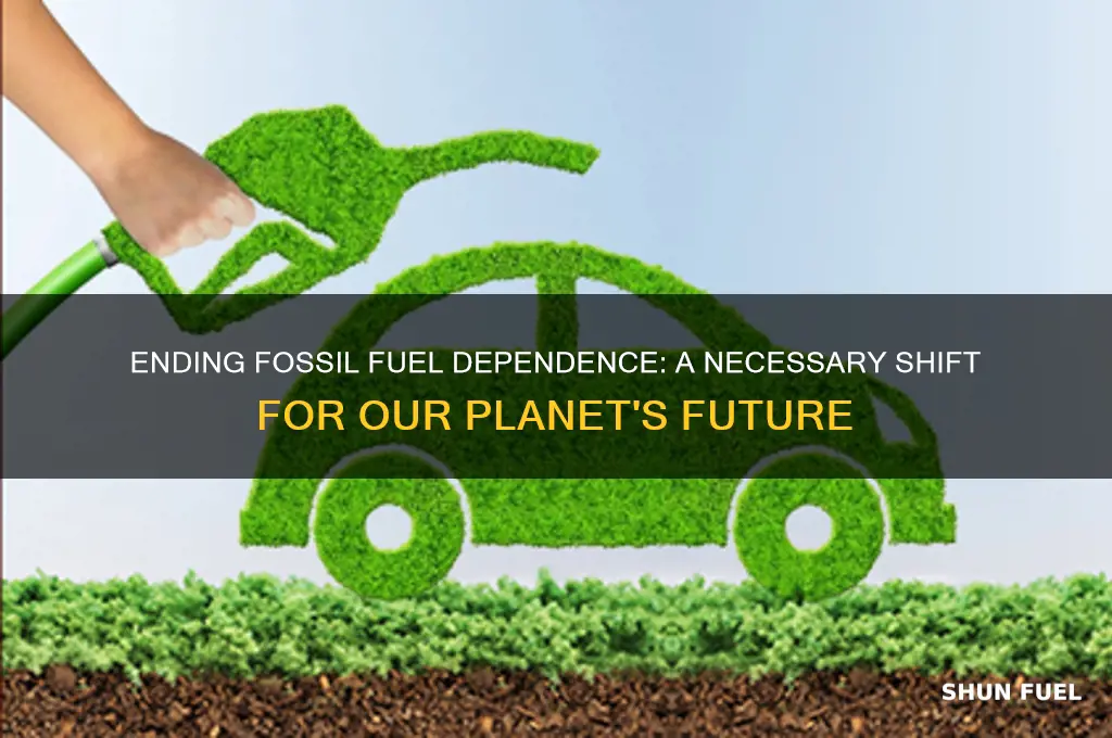 should people stop using fossil fuel