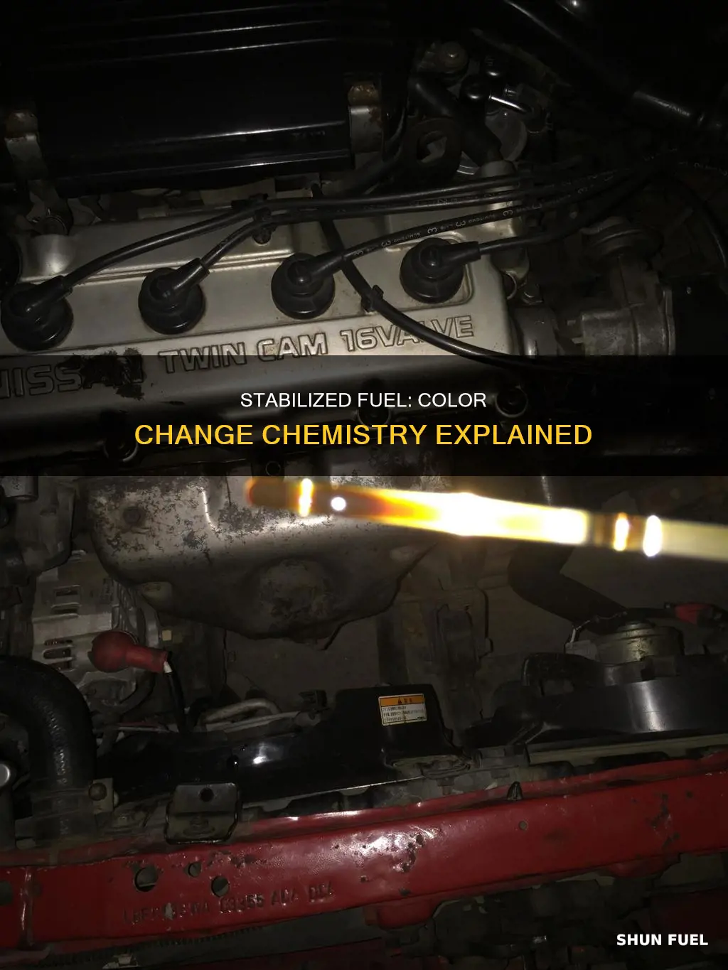 should stablized fuel change color