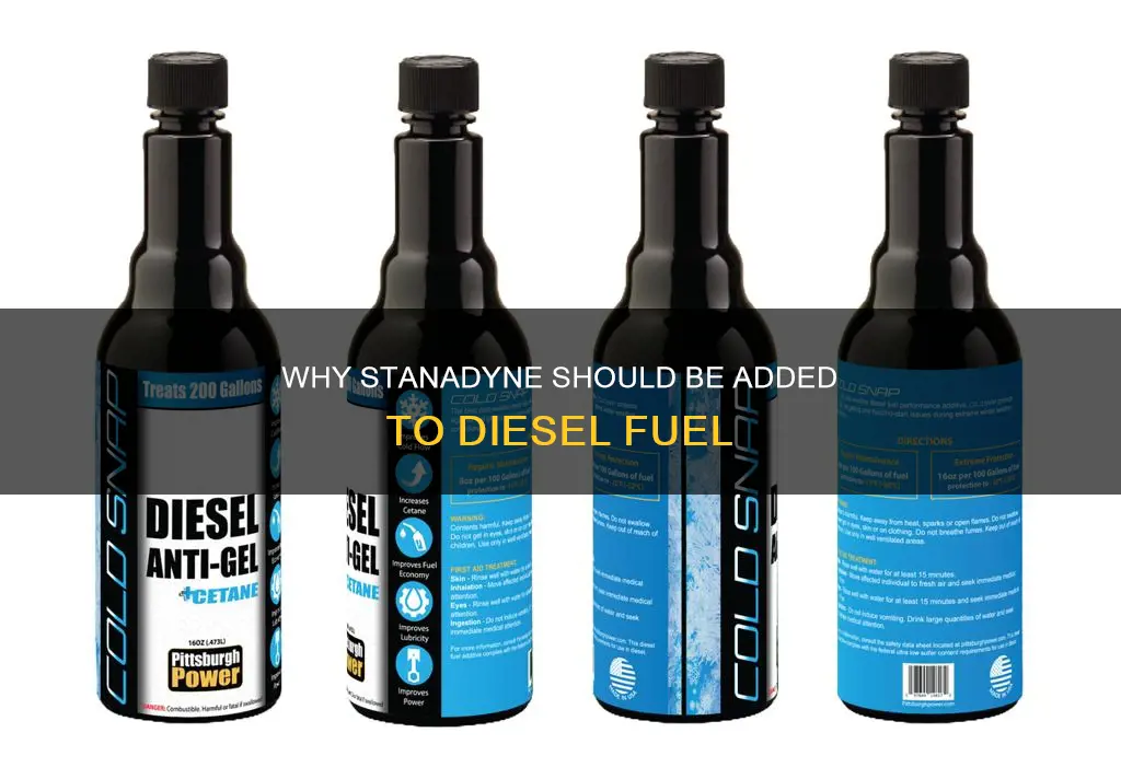 should stanadyne be used in every tank of diesel fuel