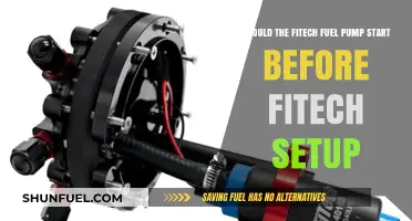 Fitech Fuel Pump Start: Should It Run Before Setup?