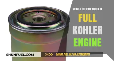 Fuel Filter Maintenance for Kohler Engines