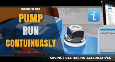 Should Your Fuel Pump Run Continuously? Pros, Cons, and Risks