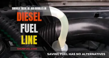 Air Bubbles in Diesel Fuel Line: Good or Bad?
