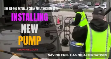 Cleaning Fuel Tank: Necessary Before Installing New Pump?