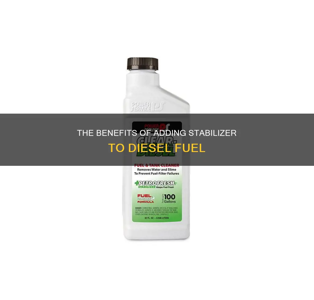 should you add stabilizer to diesel fuel