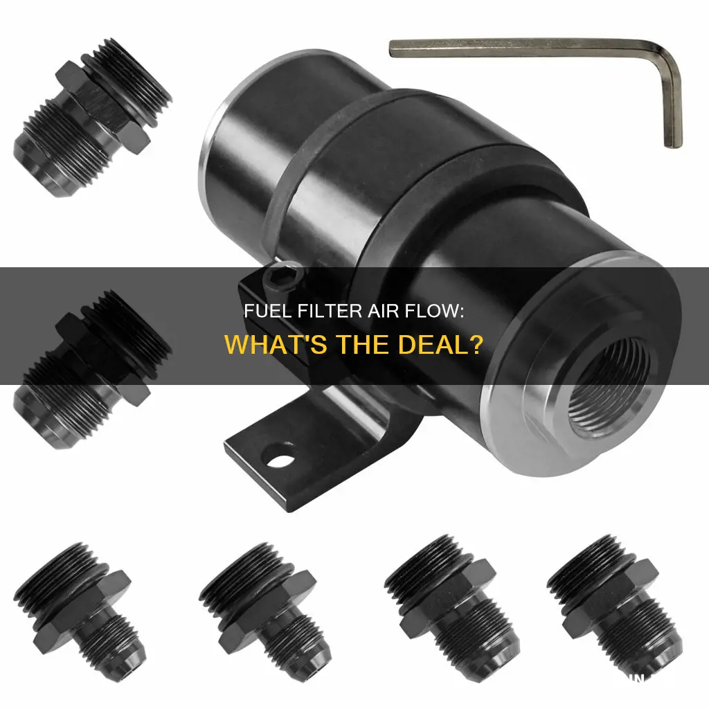 should you be able to blow through a fuel filter