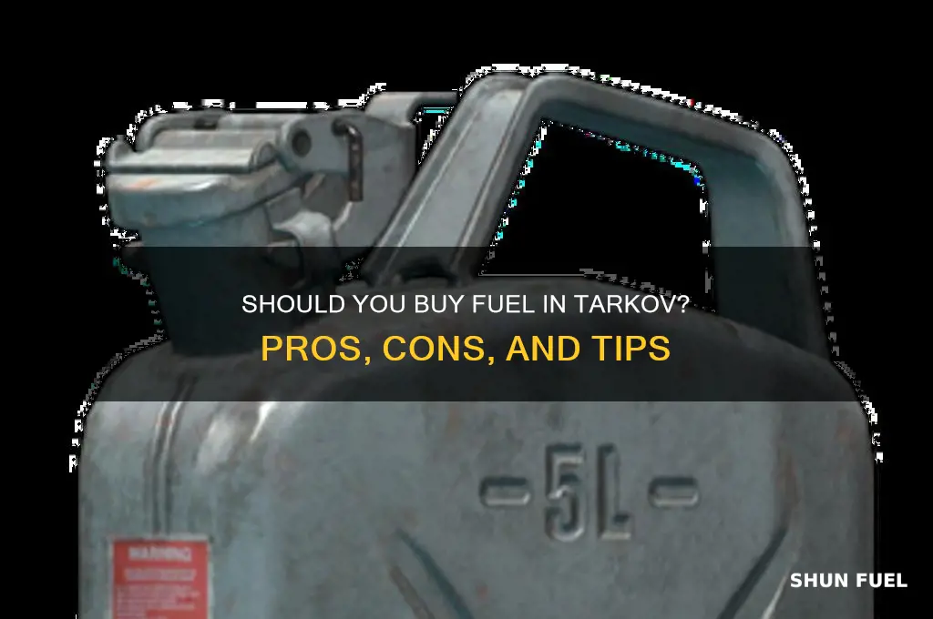 should you buy fuel tarkov