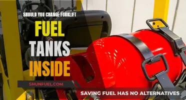 Forklift Fuel Tank Change: Inside or Out?