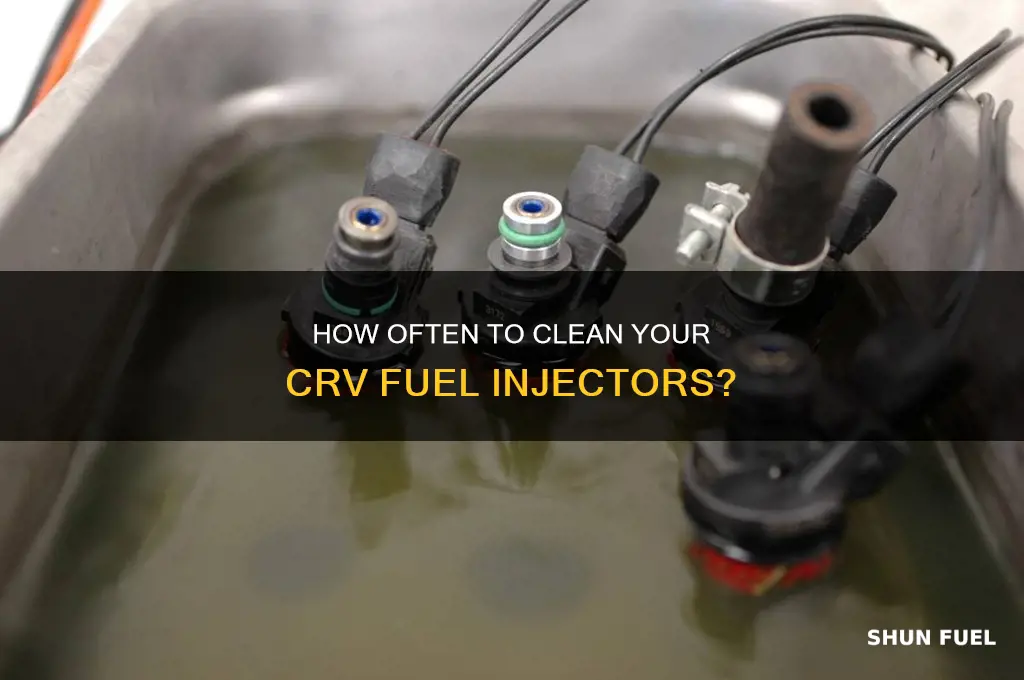 should you clean crv fuel injectors