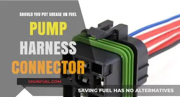 Grease on Fuel Pump Harness Connector: A Good Idea or Not?