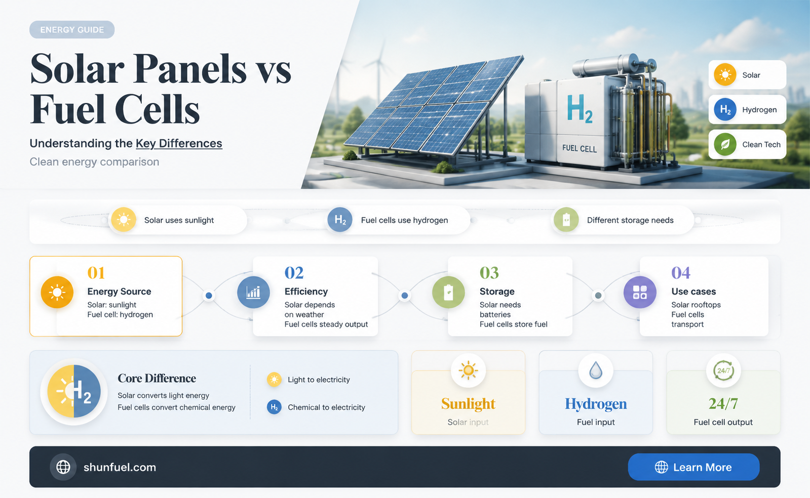 are solar panels fuel cells