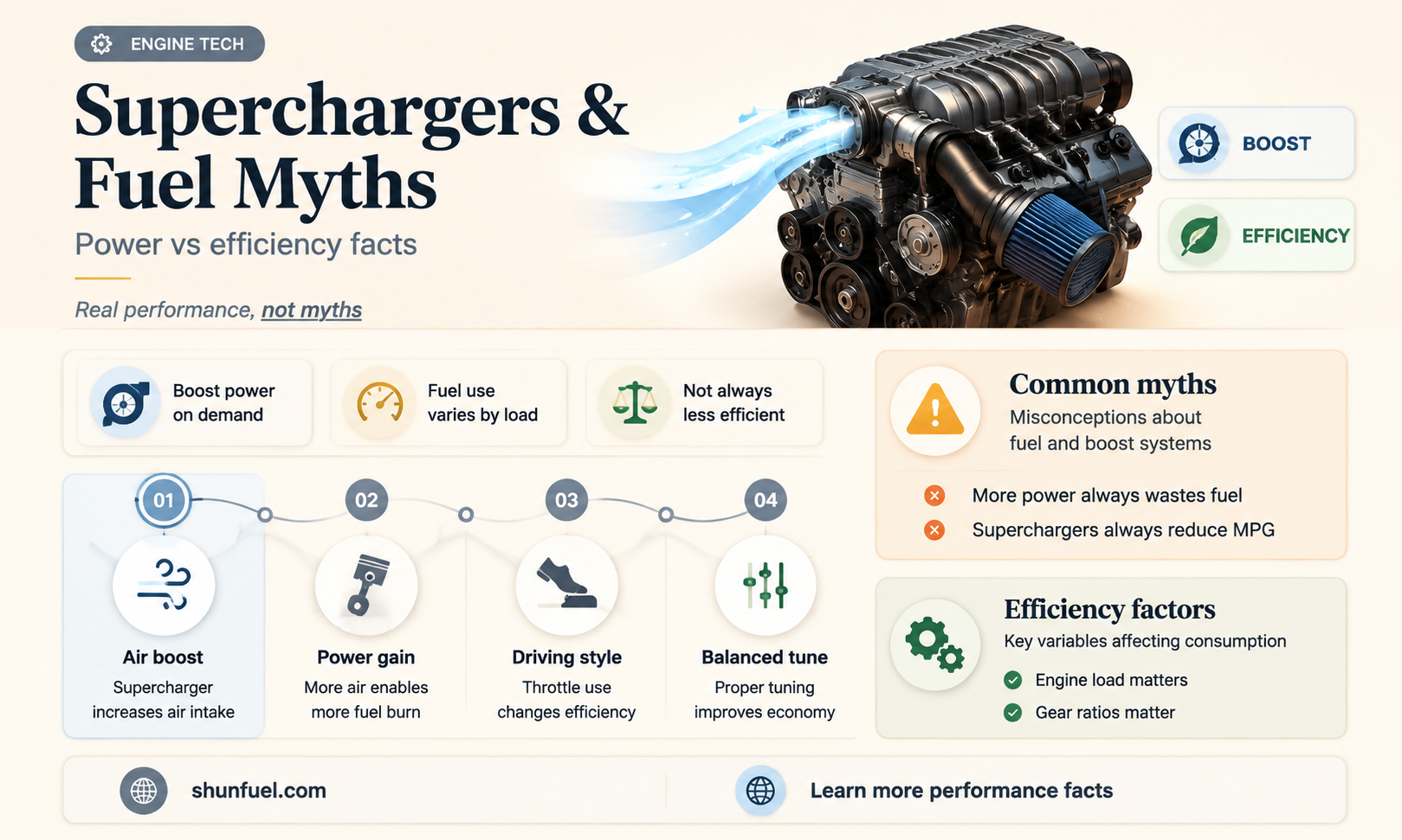 are superchargers fuel efficient