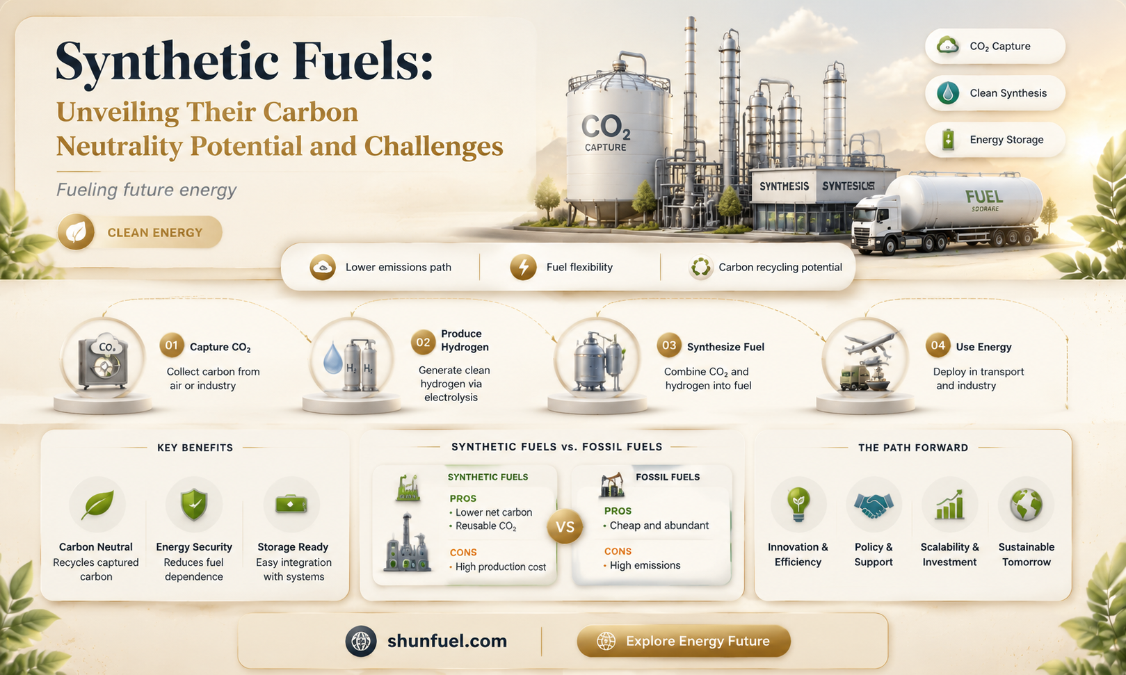are synthetic fuels carbon neutral