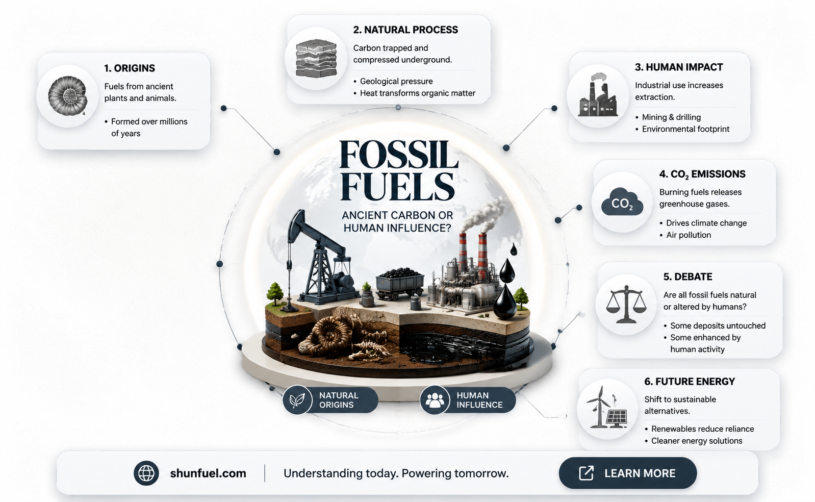 are fossil fuels human or natural