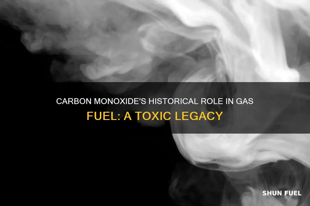 was carbon monoxide used for gas fuel