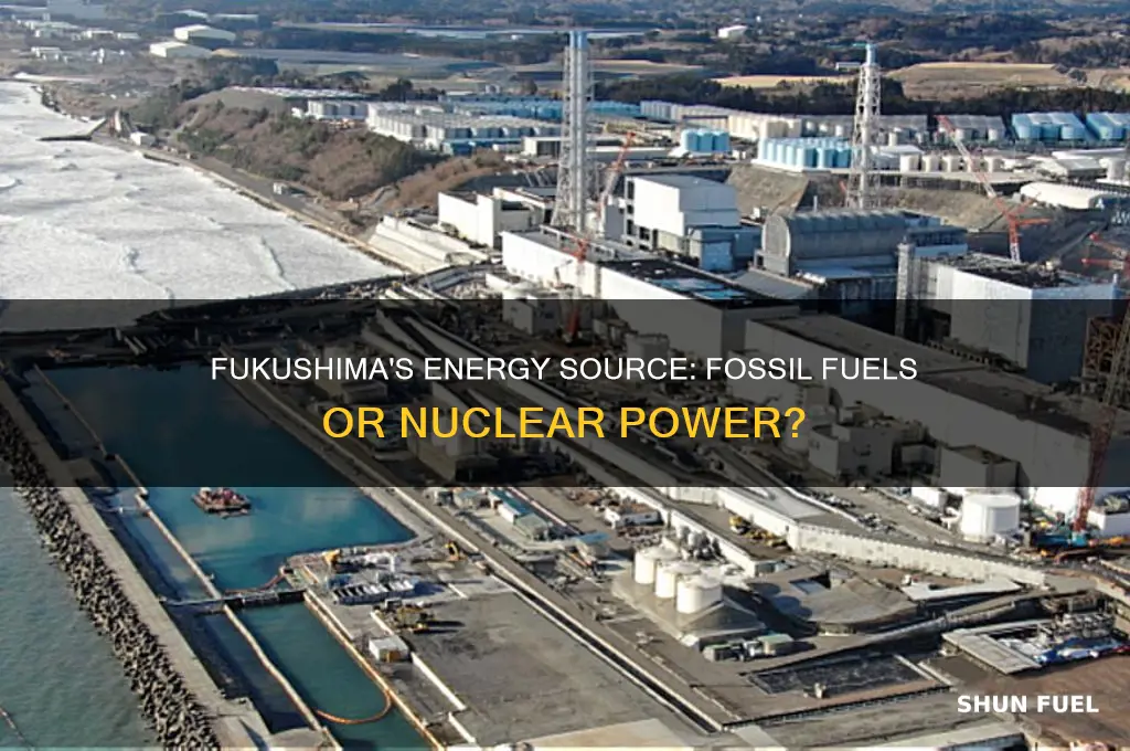 was fukushima a fossil fueled power plant
