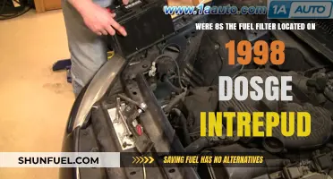 Where to Find the Fuel Filter on a 1998 Dodge Intrepid?