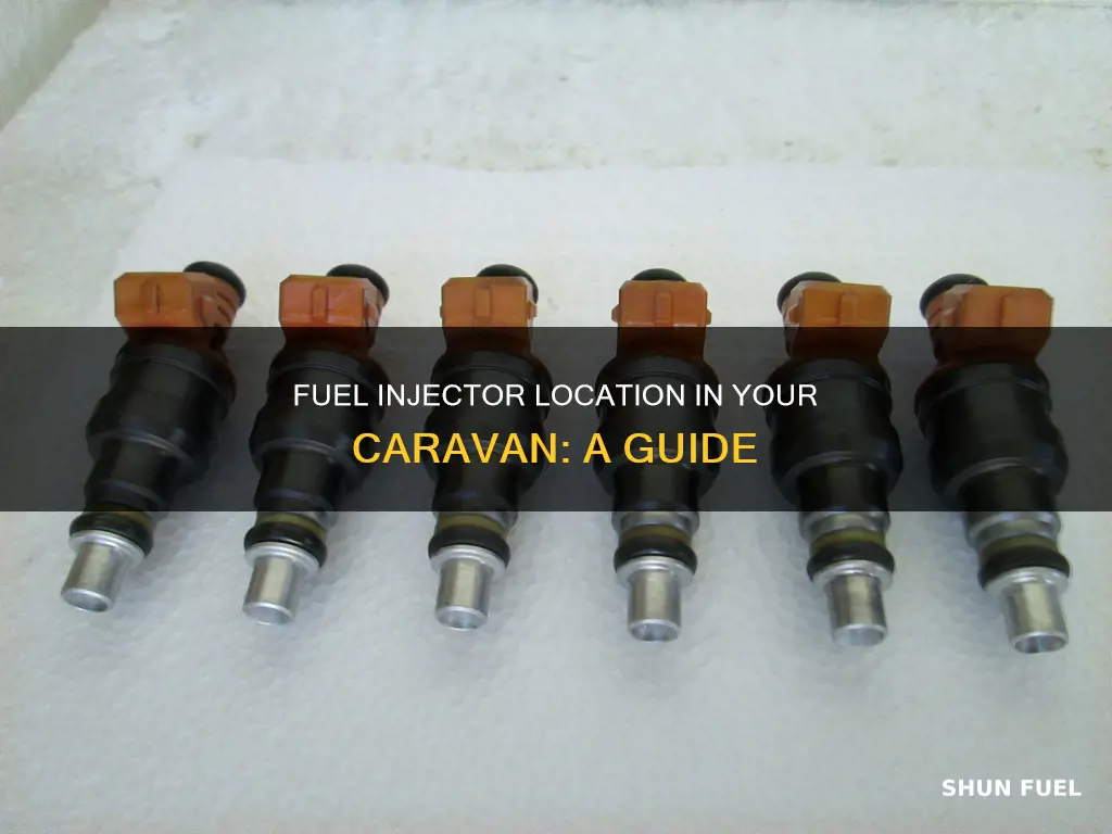 were are the fuel injectors on a caravan