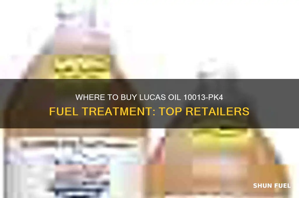 were can i buy lucas oil 10013-pk4 fuel treatment