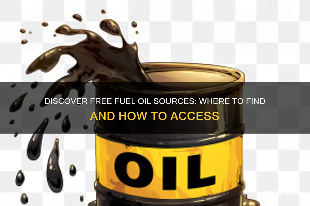 were can i get free fuel oil